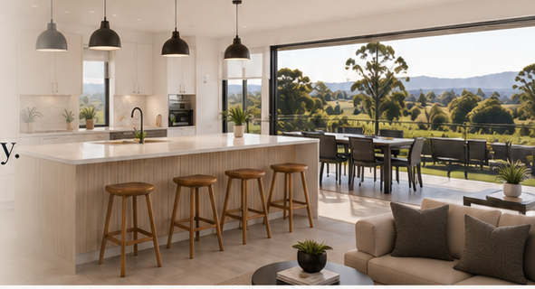 Teppen kitchen with a view